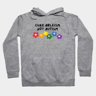 cure ableism, not autism Hoodie